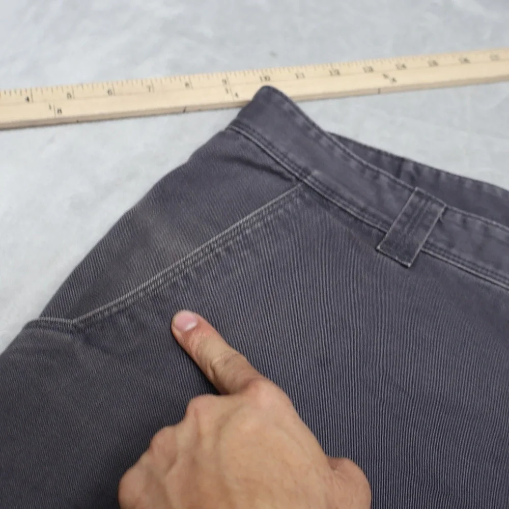 North Face Shorts Mens 34 Gray Horizon Utility Classic Canvas Casual Rugged